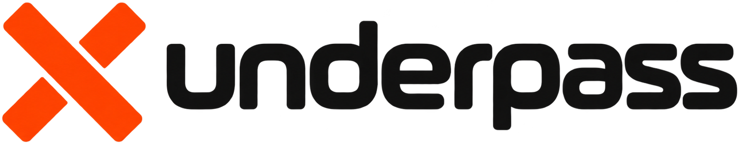 Underpass logo for light backgrounds